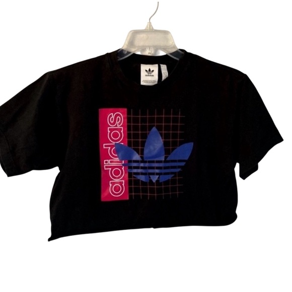 adidas Tops - Adidas Retro Crop Top Size Medium